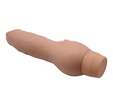 Realistyczny penis z wypustkami do łechtaczki 19cm